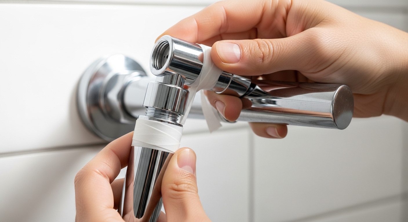 handheld shower head no drill