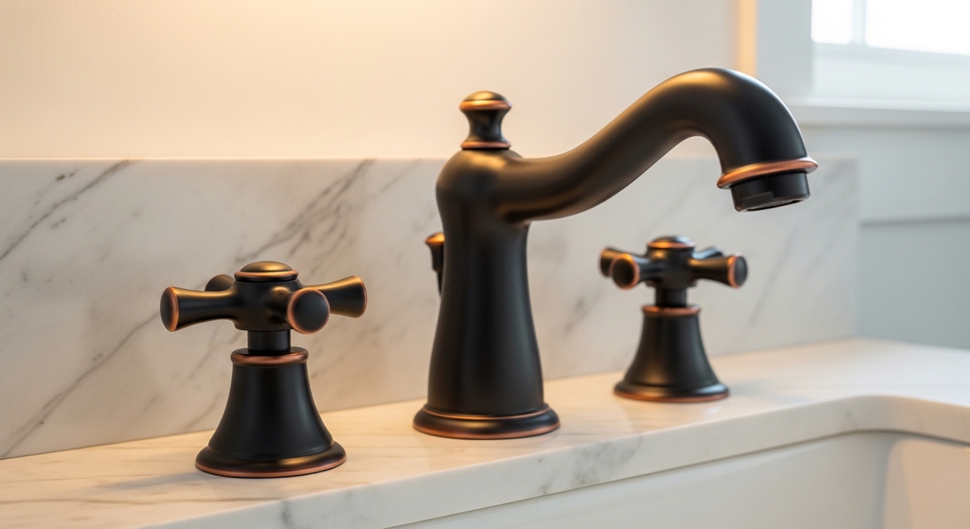 oil rubbed bronze bath faucet