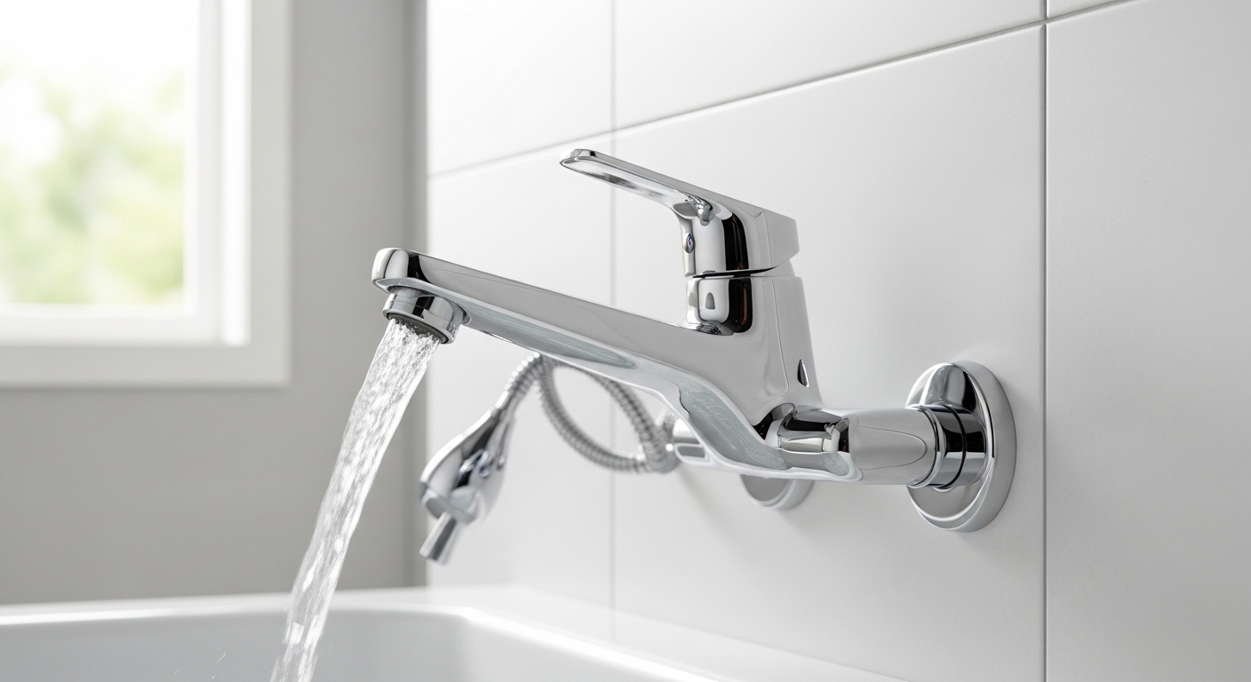 tub spout with diverter